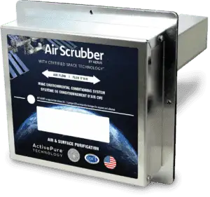 Modern whole-home air purifier installed by Pro Aire in Warrenton, Missouri