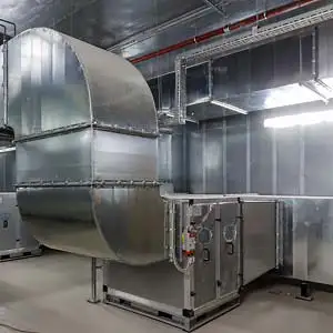 Pro Aire team performing commercial air duct cleaning for a Warrenton, MO business